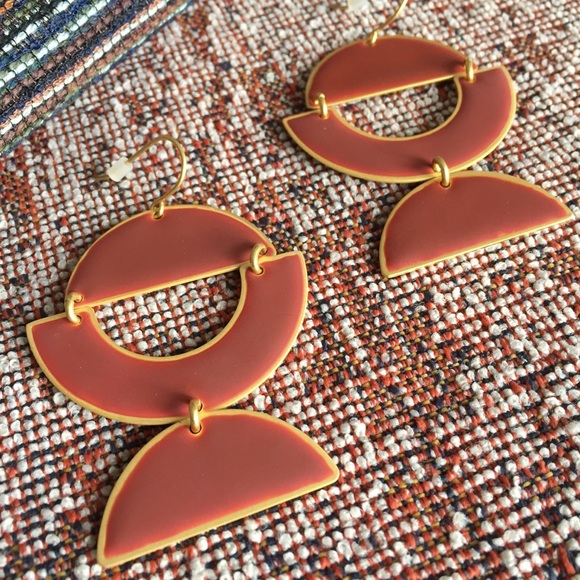 sale | madewell | enamel earrings - Picture 4 of 7